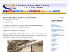 Tablet Screenshot of leadershipskills.successtelevision.biz